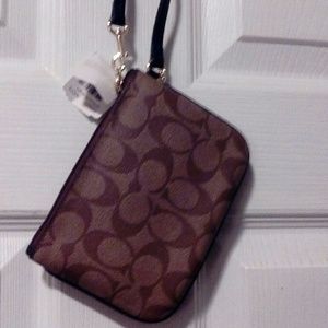 Coach wristlet